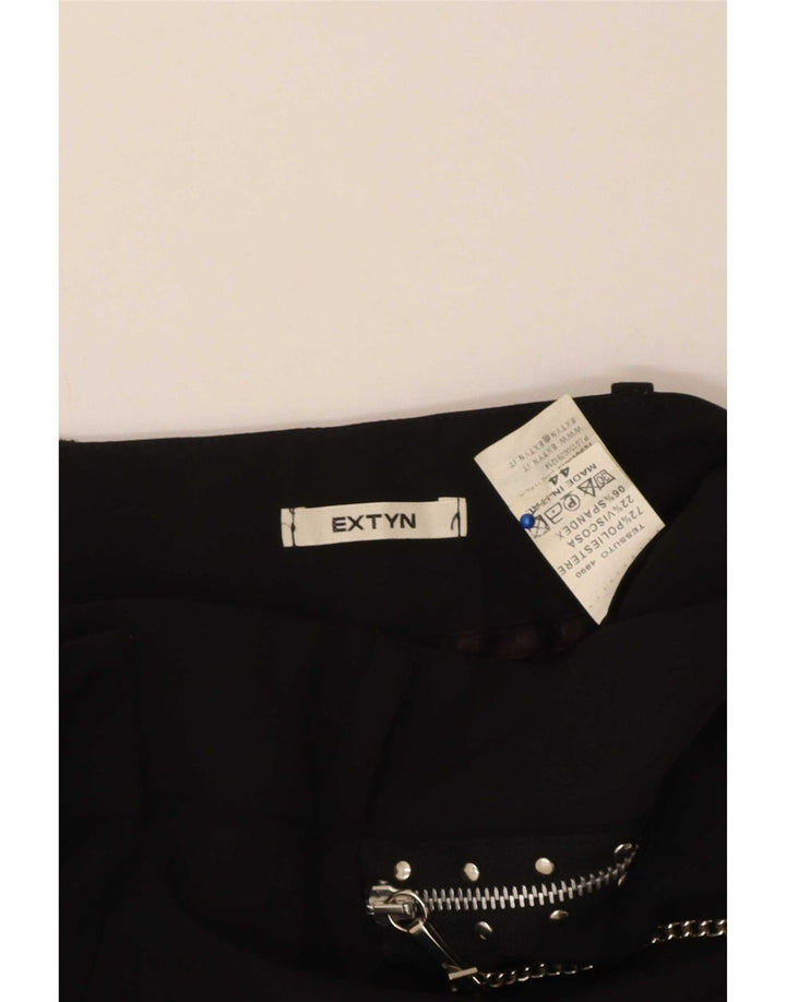 Женская прямая юбка Extyn IT 44 Medium W30, черный полиэстер