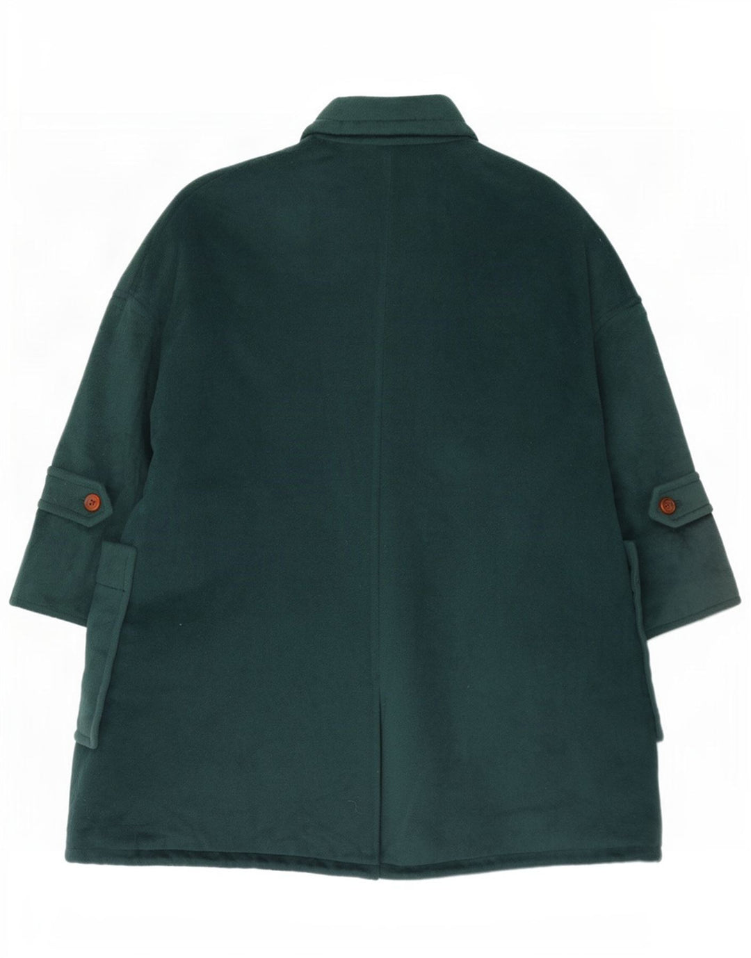 Sportmax Женское пальто оверсайз UK 12 Medium Green Wool