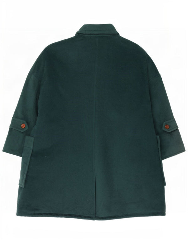 Sportmax Женское пальто оверсайз UK 12 Medium Green Wool