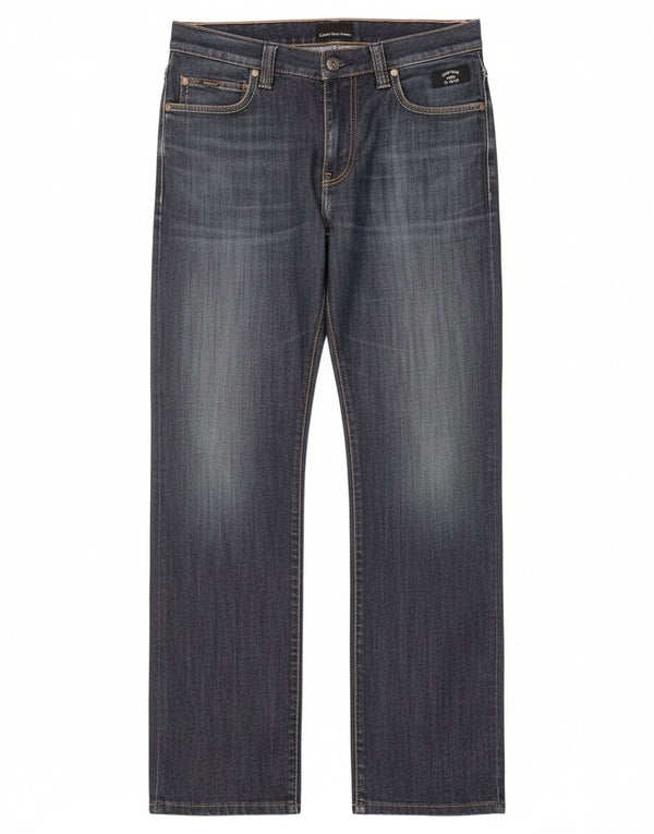 Женские прямые джинсы Calvin Klein W30 L30 синие, хлопок