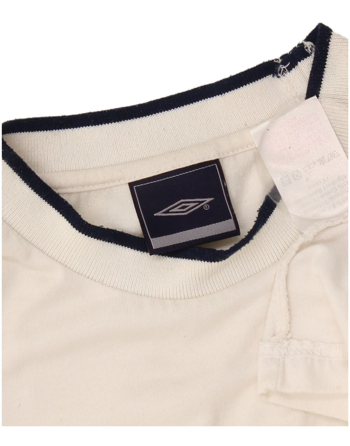 Мужская футболка Umbro, большой белый полиэстер