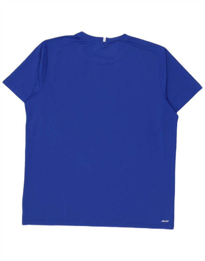 Мужская футболка NEW BALANCE Top XL синяя