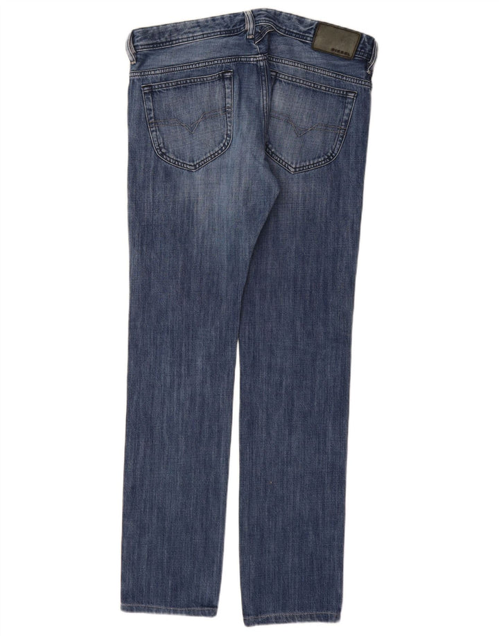 Мужские узкие джинсы Diesel W32 L32, синие, хлопок