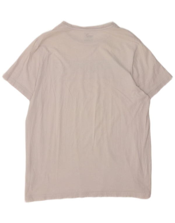 Puma Mens Graphic T-Shirt Top XL White Cotton
