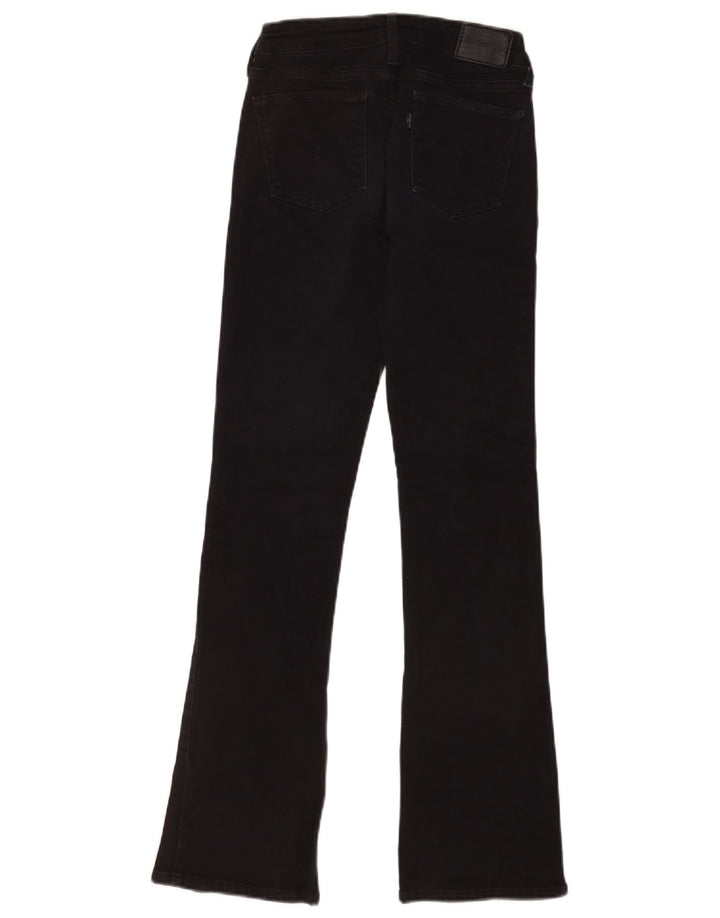 Женские джинсы Levi's 715 Bootcut W26 L32, черный хлопок