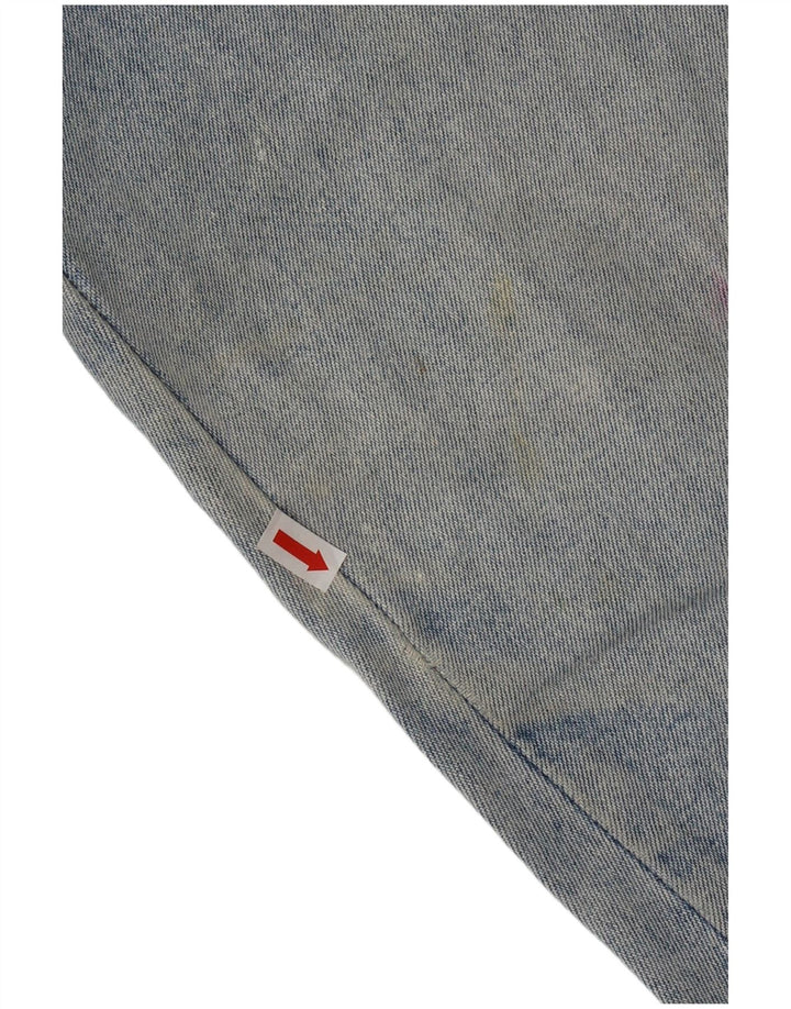 Женские зауженные джинсы Roccobarocco с высокой посадкой IT 45 Medium W31 L31 Синие