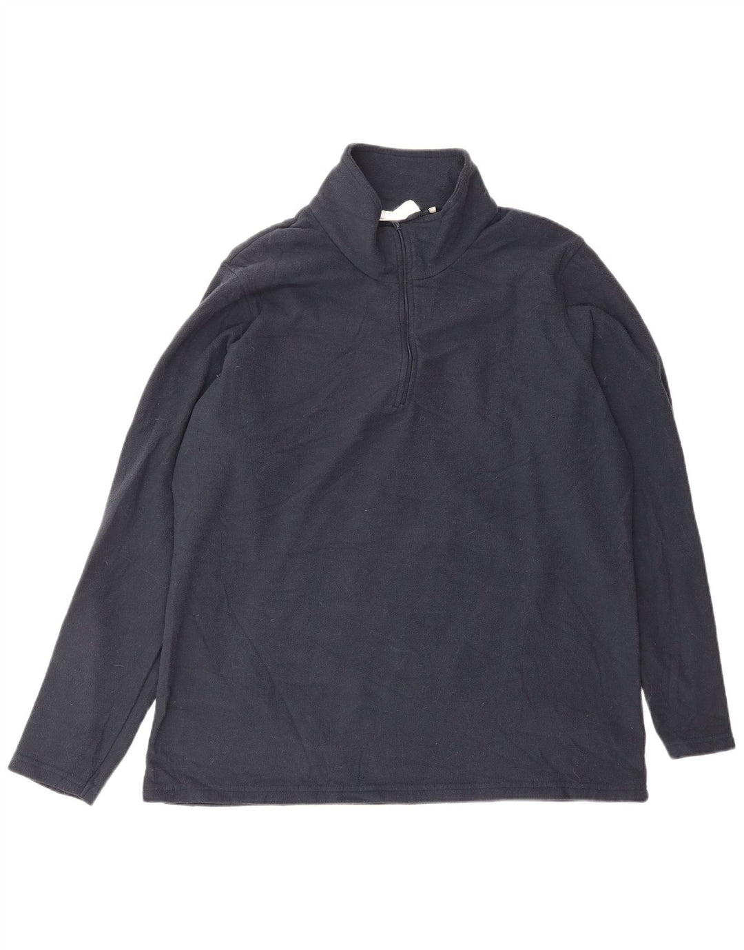 MOUNTAIN WAREHOUSE Мужской флисовый джемпер с воротником на молнии XL, темно-синий, полиэстер