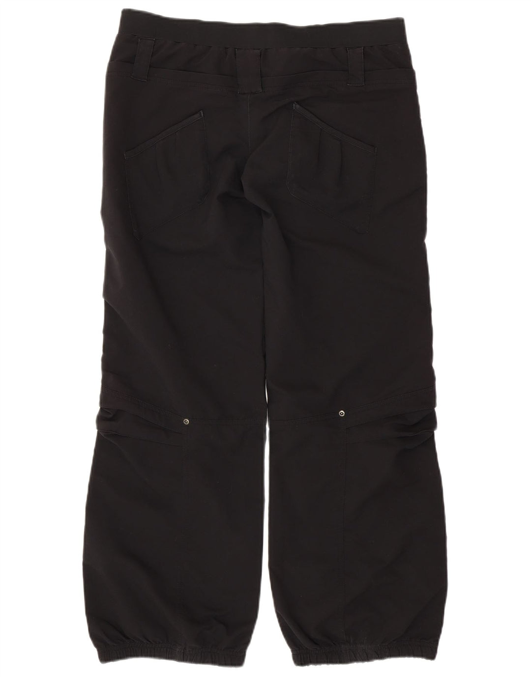 Женские походные брюки свободного кроя NIKE Dri Fit UK 12 Medium W32 L31, черные