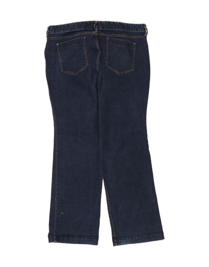 EDDIE BAUER Womens Curvy Bootcut Jeans US 16 2XL W36 L32 Navy Blue Vintage Eddie Bauer and Second-Hand Eddie Bauer from Messina Hembry 