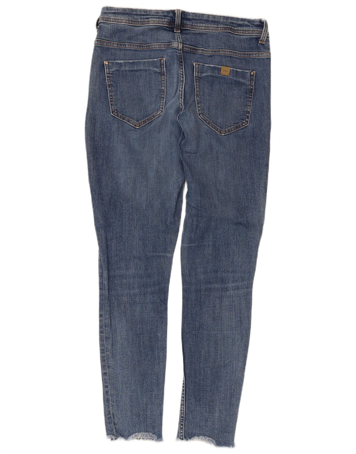 Женские потертые джинсы скинни Zara EU 40 Medium W30 L27 Синие