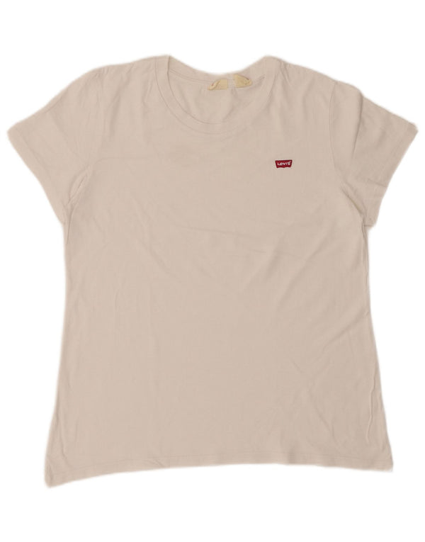 Женская футболка LEVI'S Top UK 14 Medium White