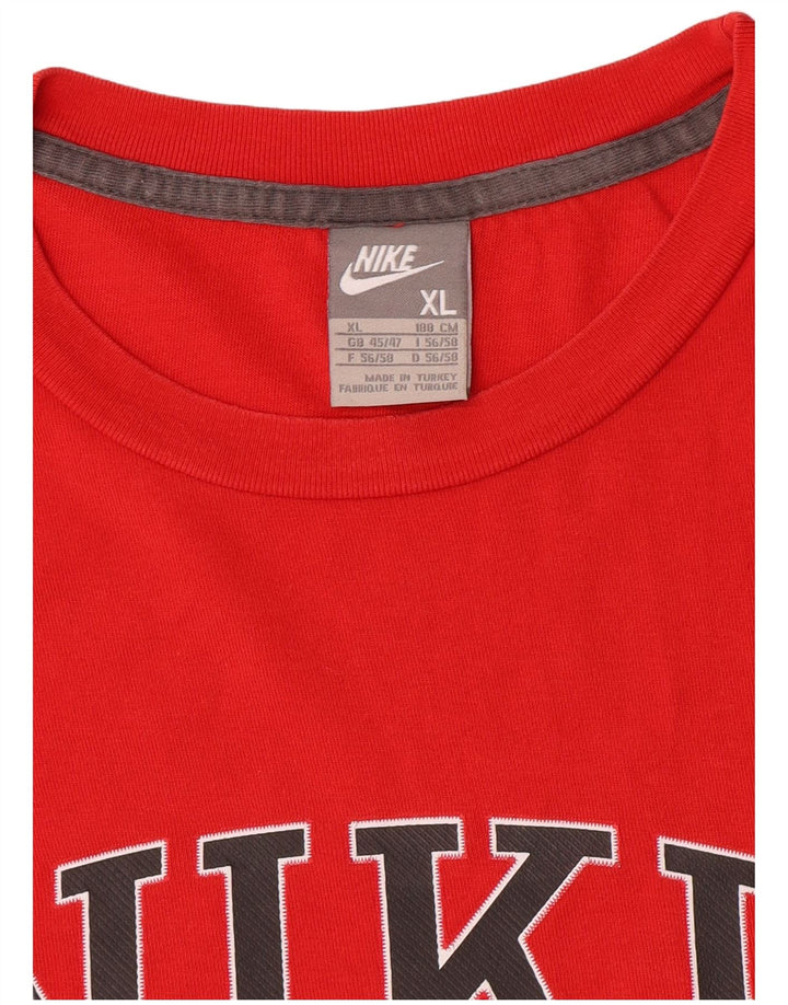 Мужская футболка с рисунком Nike Top XL, красная