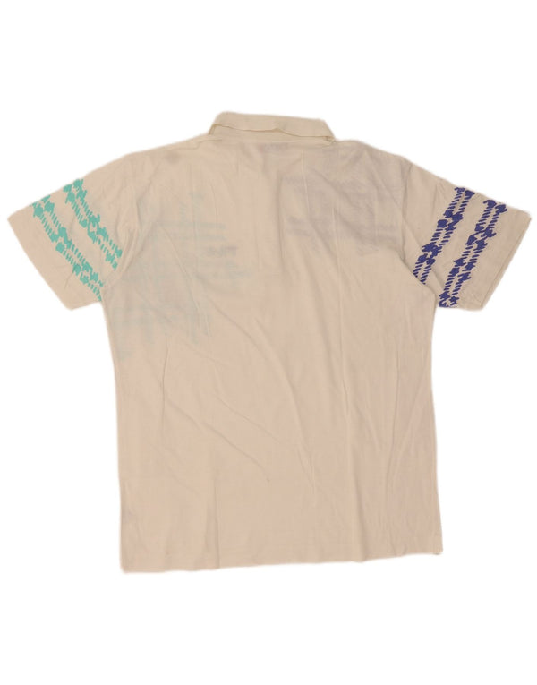 Мужская рубашка-поло Fila IT 50 Medium White Geometric