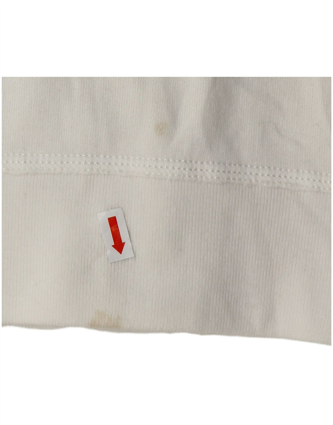 HOLLISTER Женский спортивный костюм с графическим рисунком, верхняя куртка UK 14, большой белый хлопок