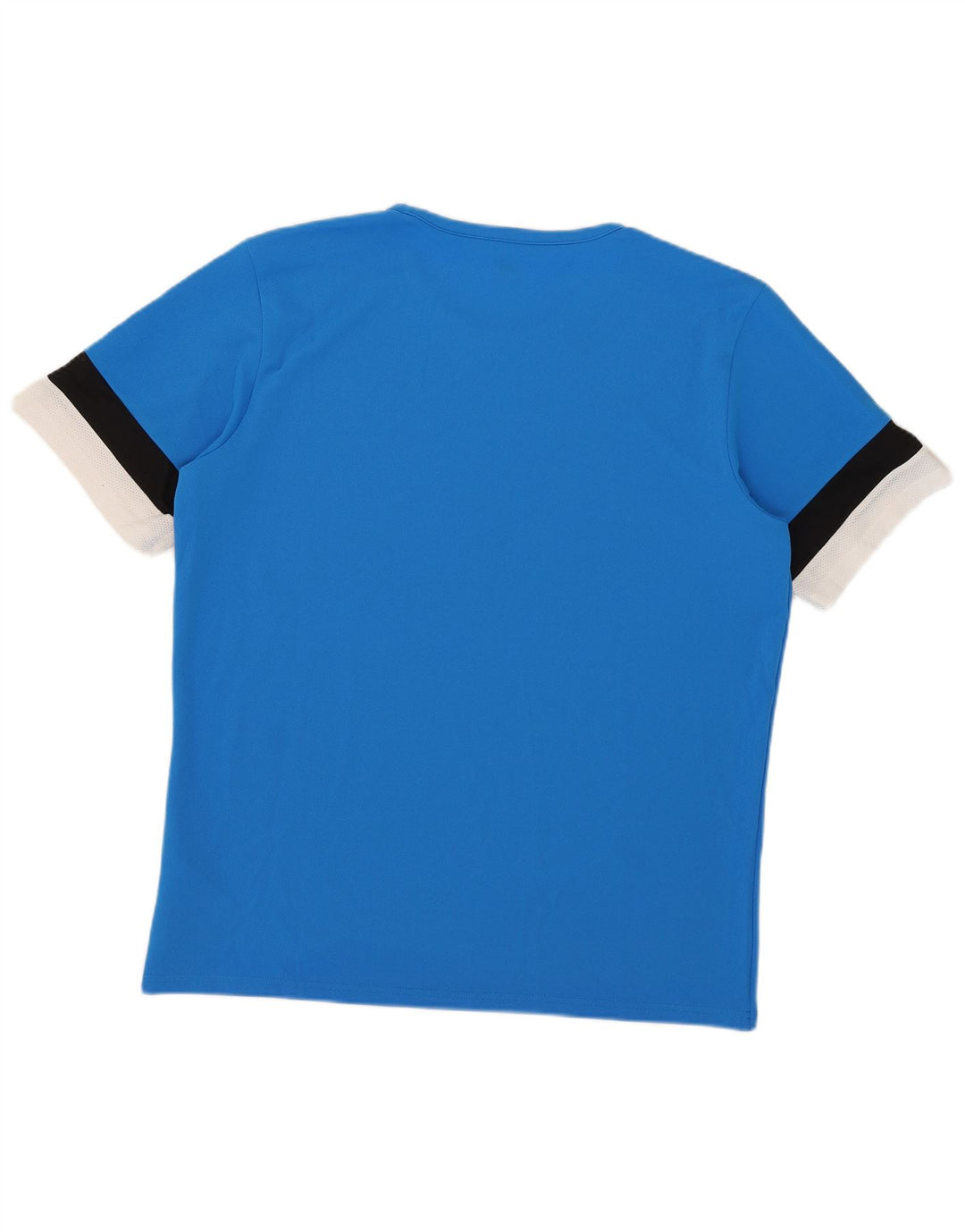 Мужская футболка Puma Top XL, синяя, полиэстер с цветными блоками