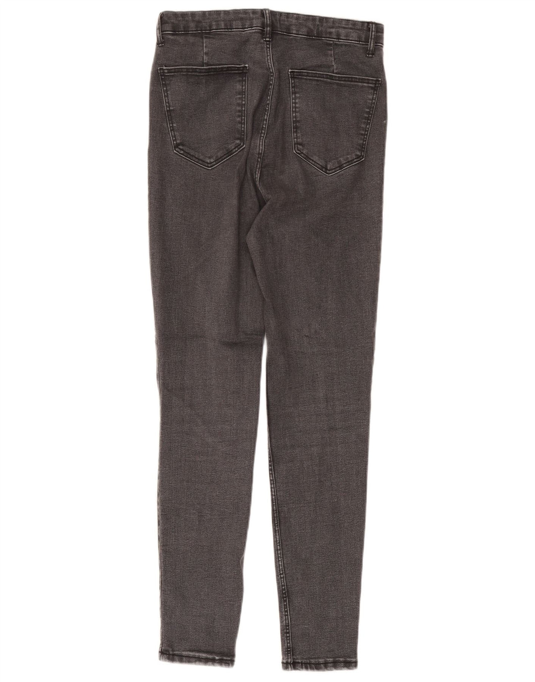 Женские джинсы скинни Zara EU 42, большие W32 L30, серый хлопок