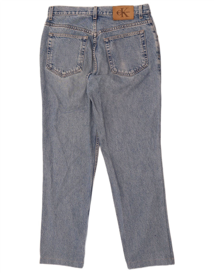 Мужские узкие джинсы Calvin Klein W32 L28, синий хлопок