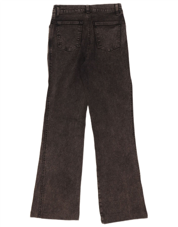 Женские джинсы Bootcut Bianca Maria Caselli IT 42 Medium W27 L30 Черный хлопок