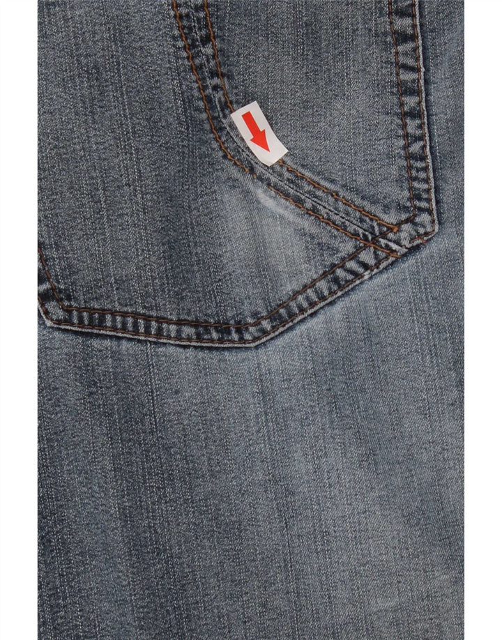 Мужские прямые джинсы Trussardi W34 L32 синие, хлопок