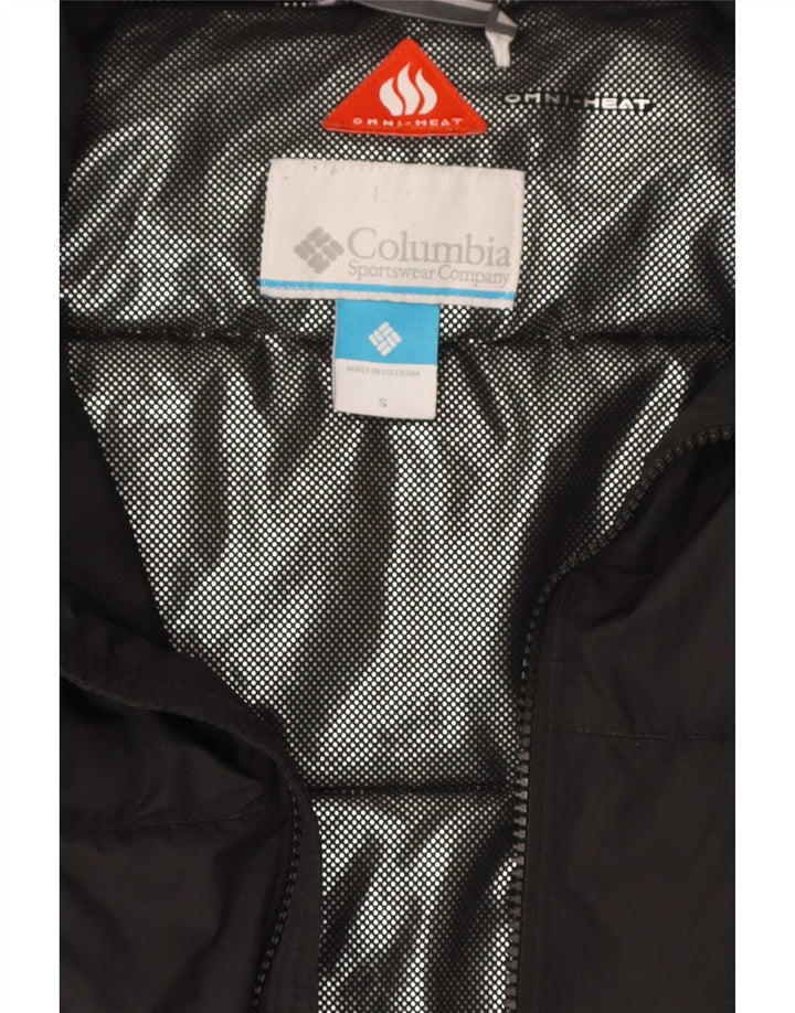 Мужская утепленная куртка Columbia Omni-Heat, Великобритания 36, маленький черный полиэстер