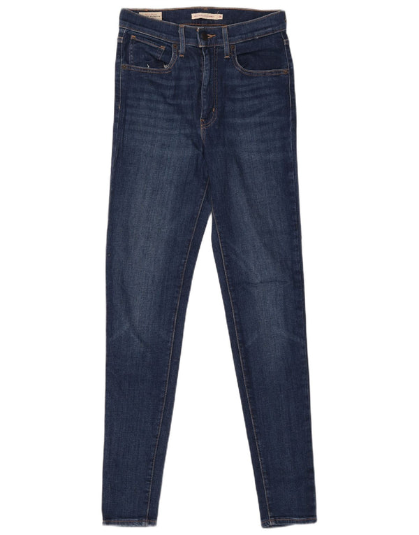Женские джинсы суперскинни Levi's Mile High W28 L32, синие, хлопок
