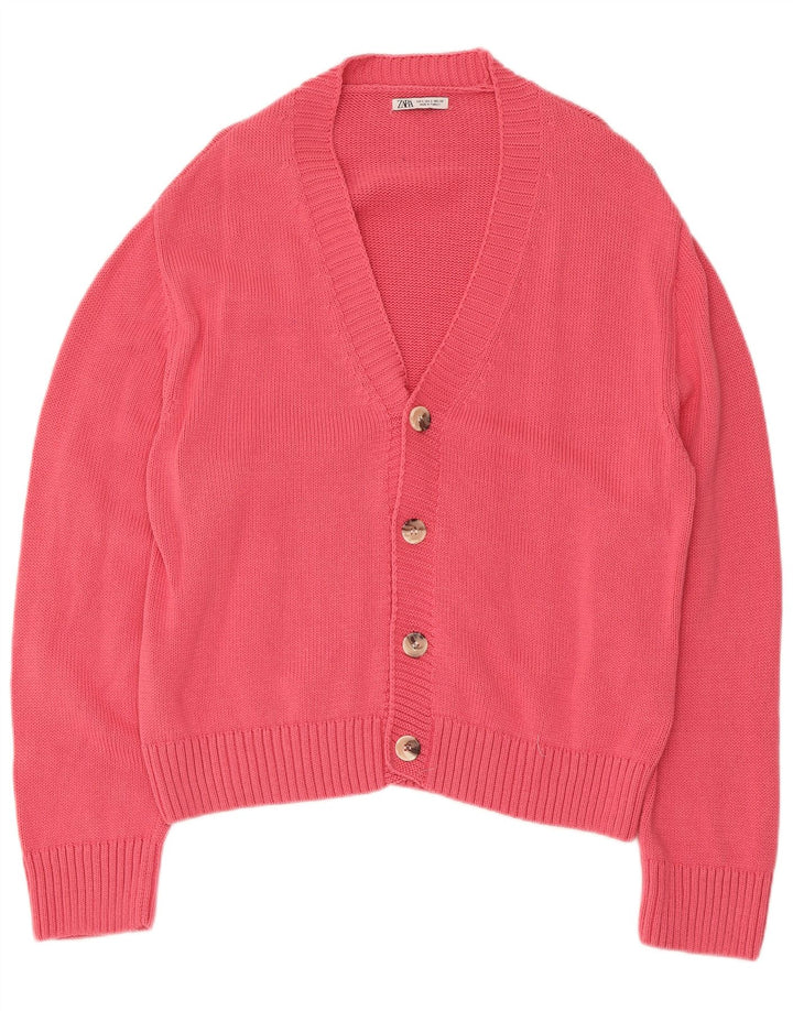 Мужской кардиган Zara, маленький розовый