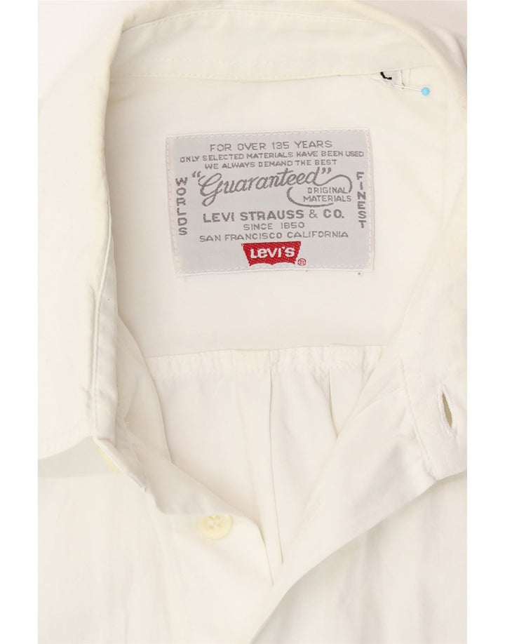 Мужская рубашка с коротким рукавом Levi's, большая белая