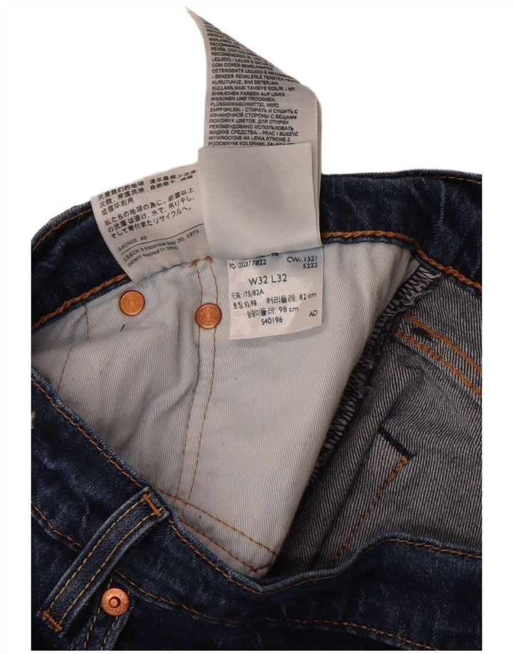 Мужские джинсы Levi's Slim 511 W32 L27 синие, хлопок