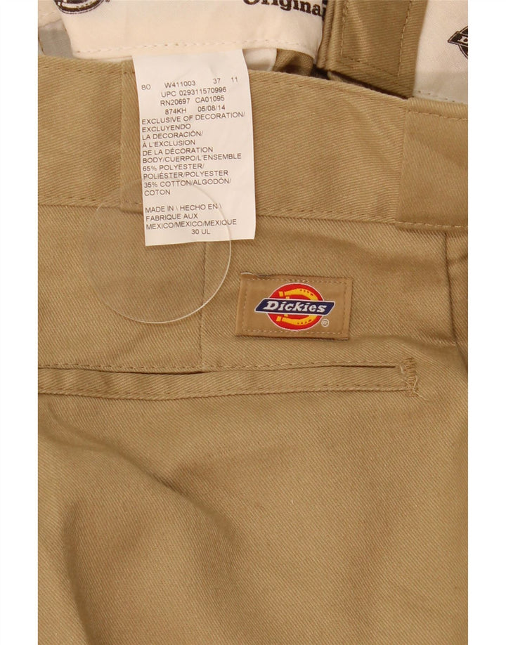 Мужские прямые брюки чинос Dickies W30 L32 коричневые из полиэстера