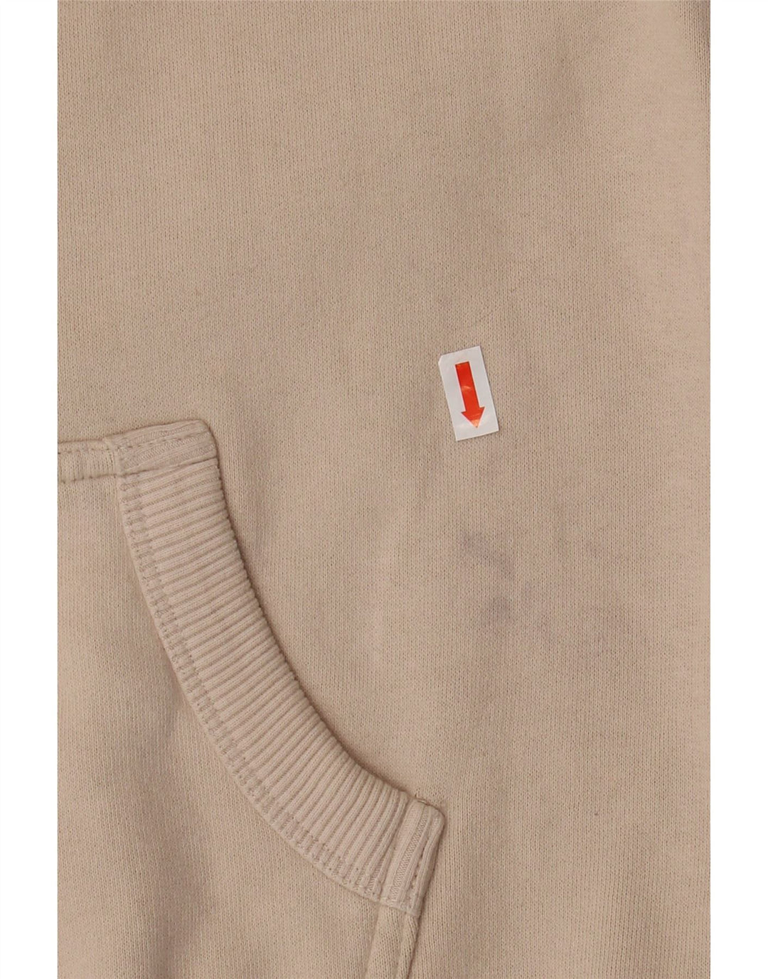 Женский джемпер с капюшоном SUPERDRY UK 8, маленький, бежевый, хлопок