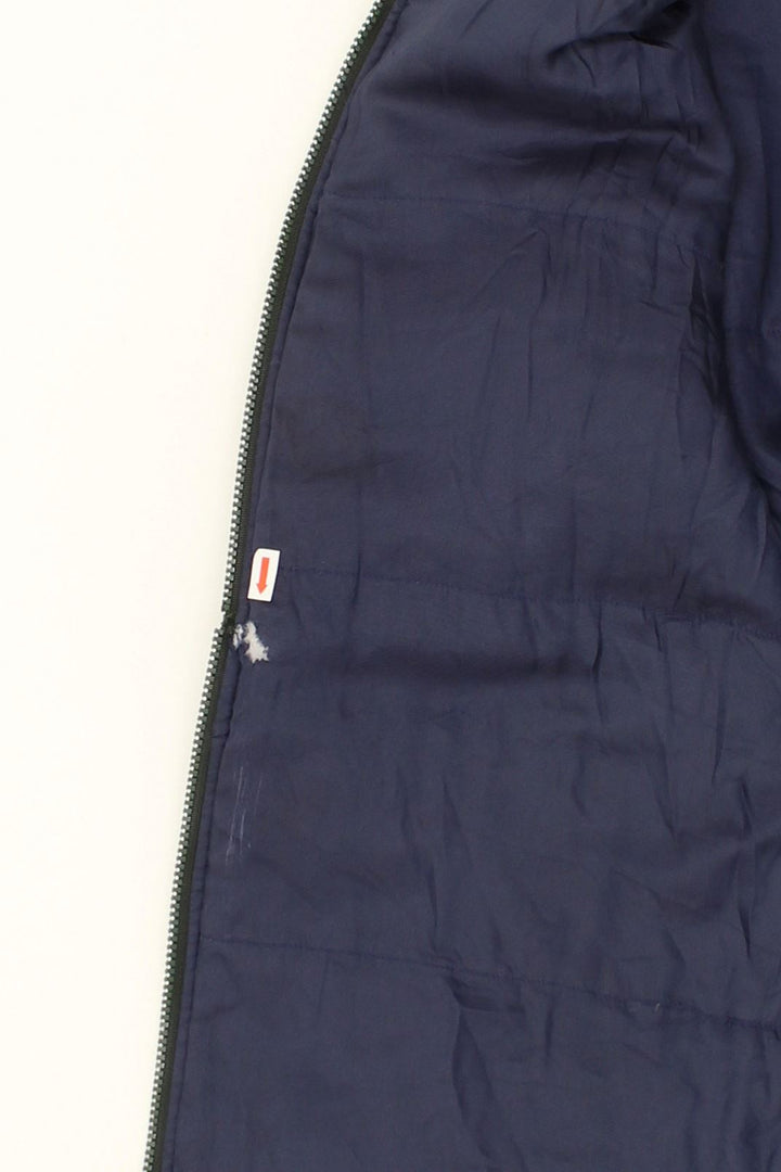 NEW PENNY Womens Loose Fit Hooded Padded Jacket IT 42 Medium Navy Blue | Vintage New Penny | Thrift | Second-Hand New Penny | Used Clothing | Messina Hembry 