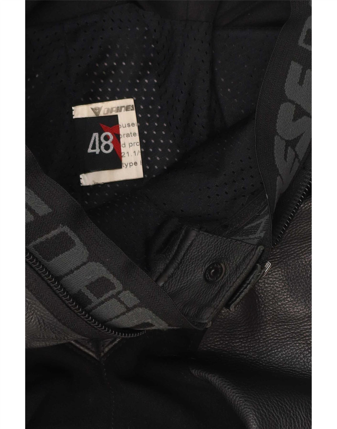 Dainese Мужские брюки с рисунком IT 48 Medium W34 L26 Черные цветные блоки