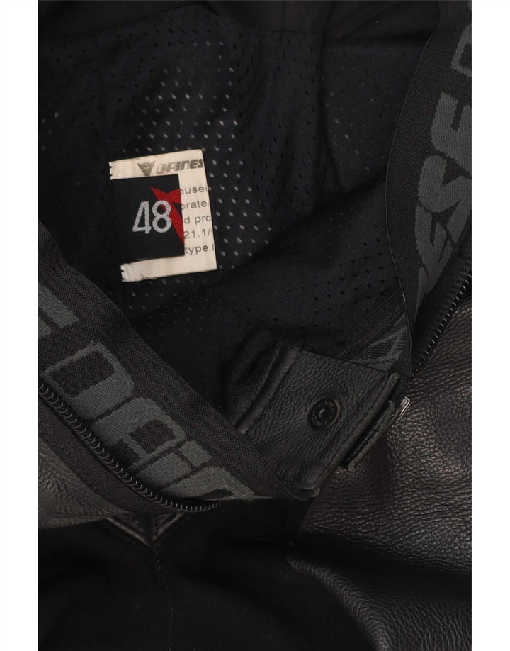 Dainese Мужские брюки с рисунком IT 48 Medium W34 L26 Черные цветные блоки