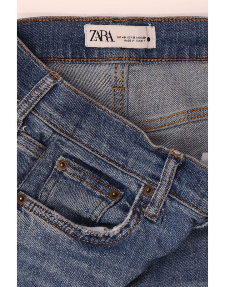 Женские прямые джинсы Zara EU 40 Medium W30 L27 синие
