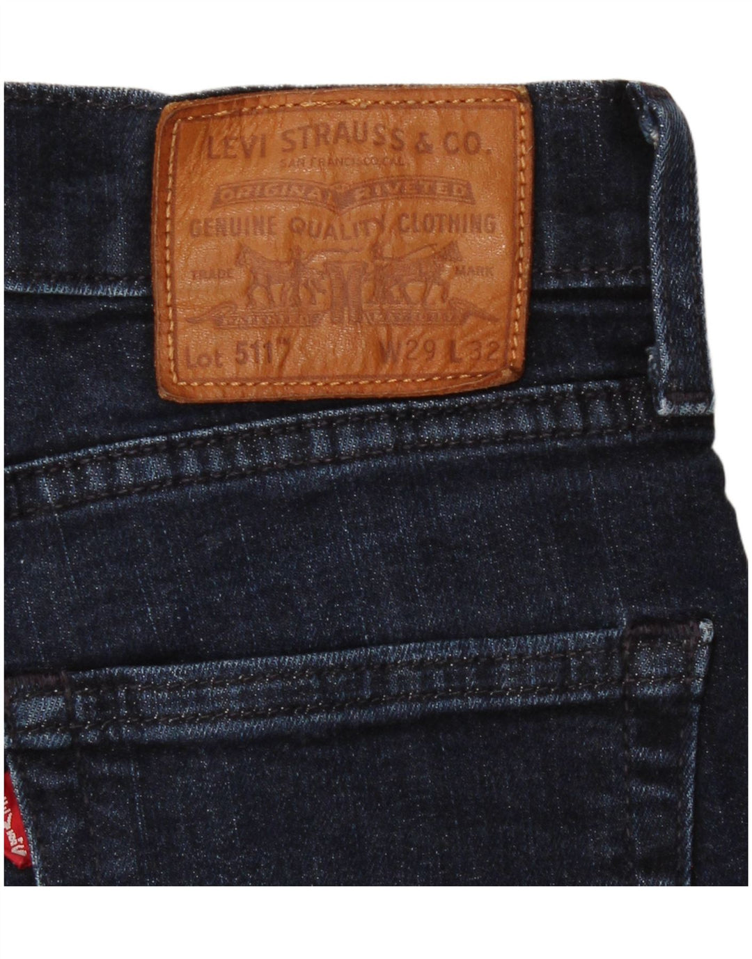 Женские джинсы Levi's 511 Slim W29 L32 Темно-синие, хлопок