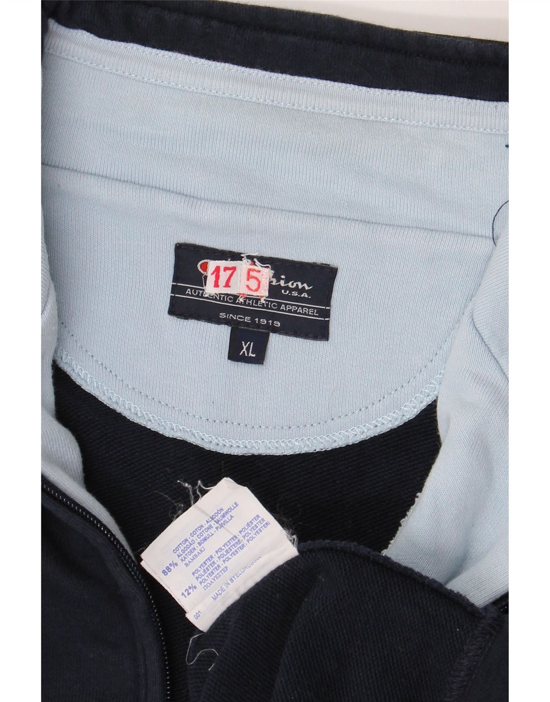 Мужской спортивный костюм CHAMPION, верхняя куртка XL, темно-синий, хлопок