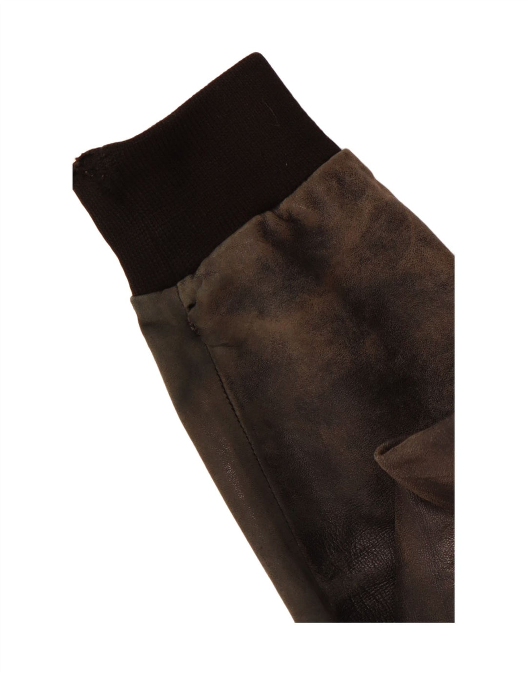 Мужская кожаная куртка VINTAGE UK 38 средний черный