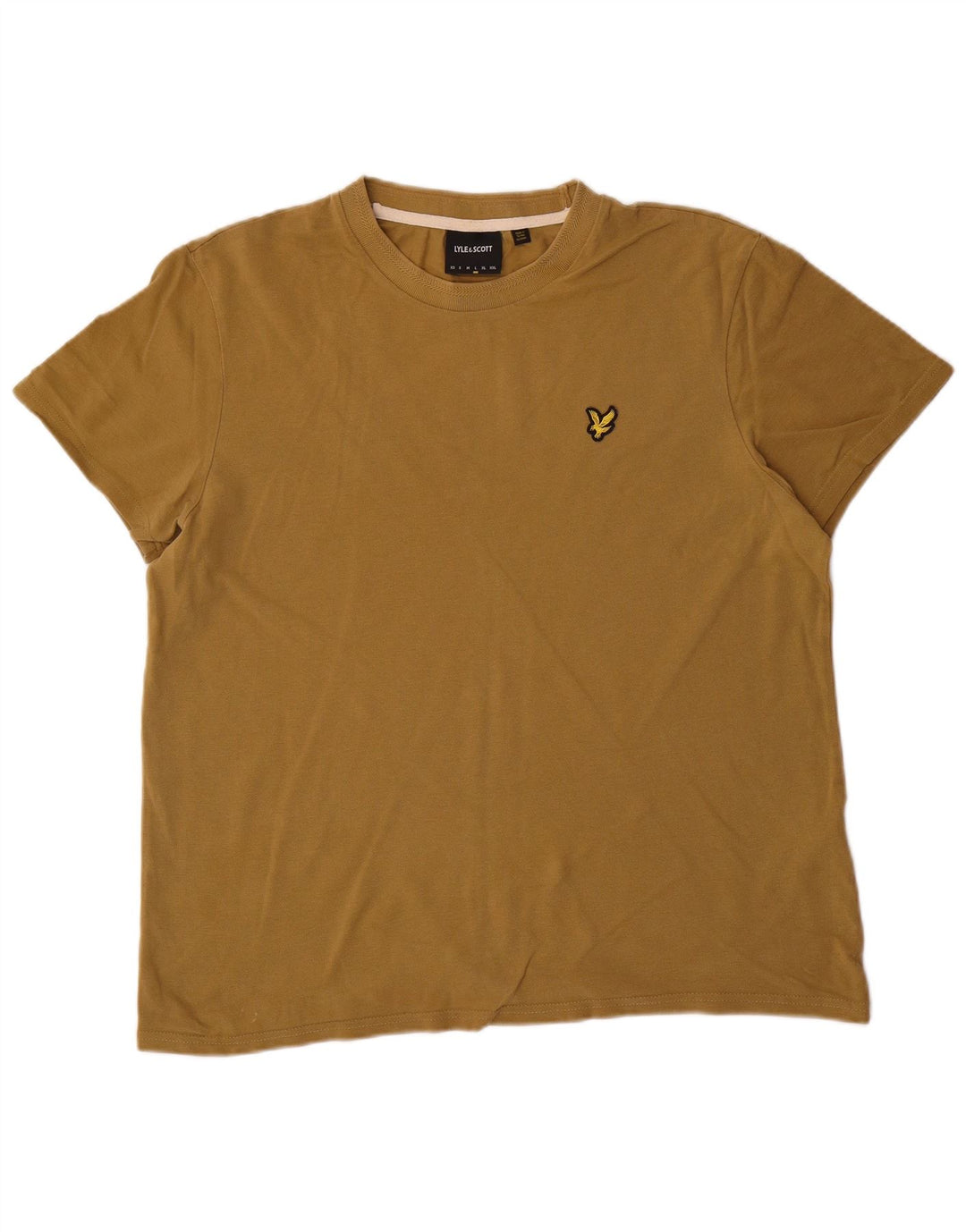 Мужская футболка LYLE & SCOTT, большой хлопок, цвет хаки