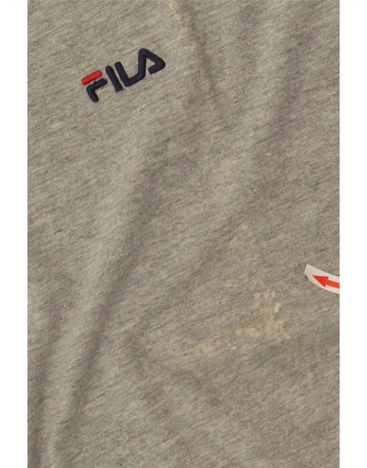 Fila Мужской жилет XL Серый Хлопок в крапинку