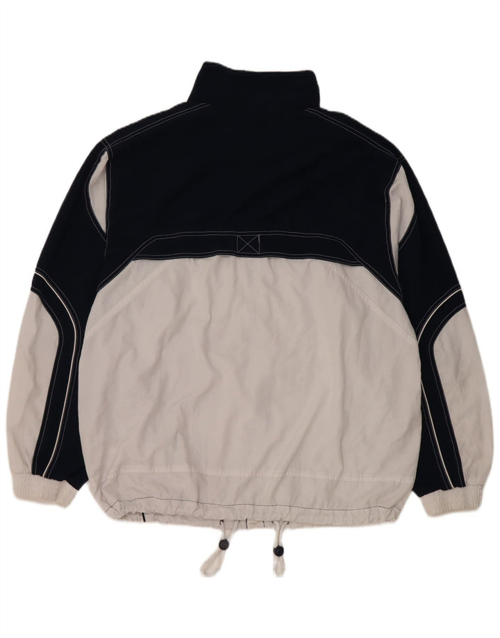 Мужской спортивный костюм Lotto, верхняя куртка XL, белый полиэстер с цветными блоками