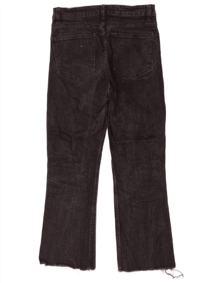 Женские прямые джинсы Zara EU 40 Medium W30 L26, черные