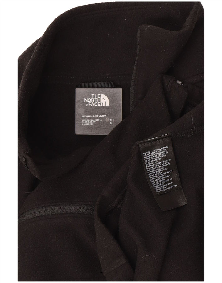 Женская флисовая куртка The North Face UK 12, средний черный полиэстер