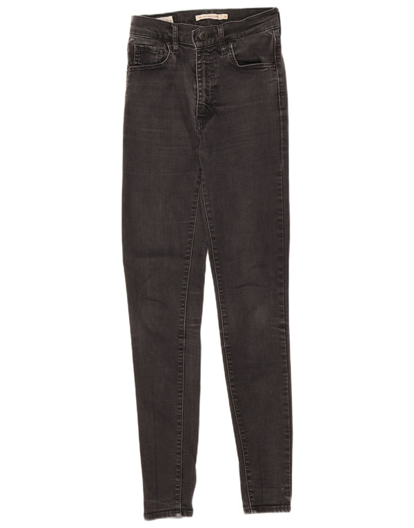 Женские джинсы суперскинни Levi's Mile High W26 L30, черные