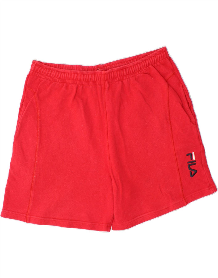FILA Mens Sport Shorts Large  Red Vintage Fila and Second-Hand Fila from Messina Hembry 