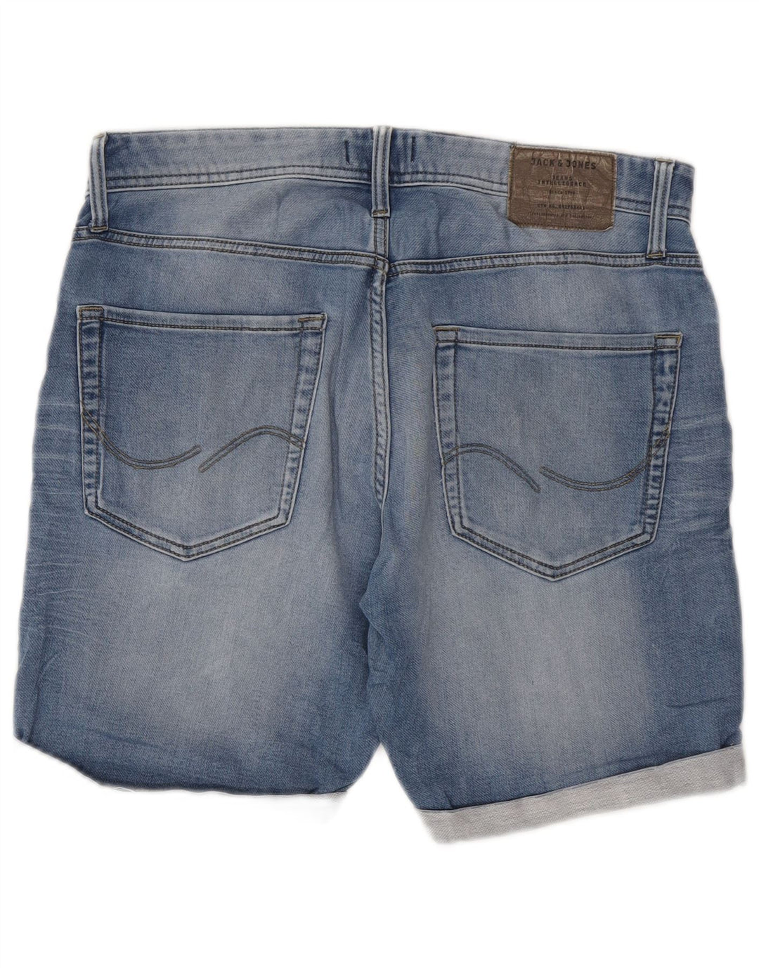 Мужские джинсовые шорты стандартного кроя Jack & Jones Medium W32, синие, хлопок