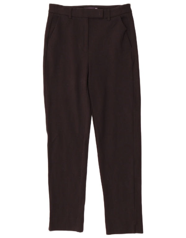Женские узкие костюмные брюки Marks & Spencer UK 8 Small W26 L28 Черные вискозы