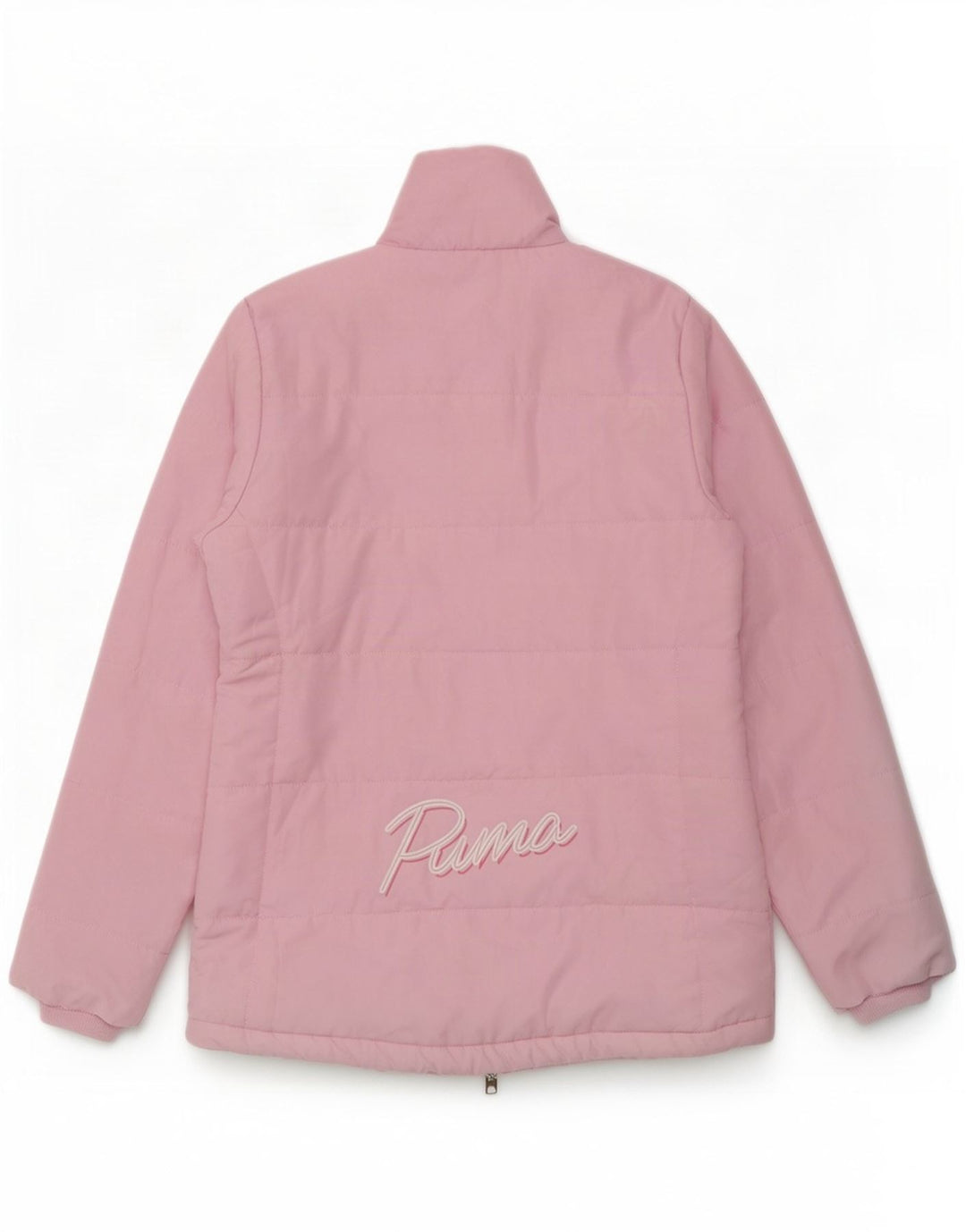 Пуховик Puma для девочек с графическим рисунком 13-14 лет, розовый