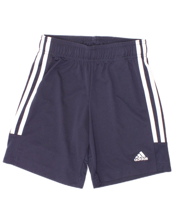Спортивные шорты Adidas Aeroready для мальчиков 7–8 лет, темно-синий, полиэстер
