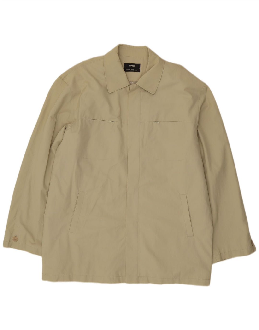 Винтажное мужское пальто UK 48 4XL, зеленое