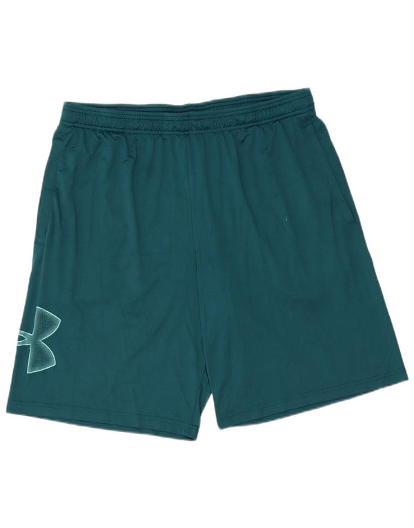 Мужские спортивные шорты с графическим рисунком UNDER ARMOR XL, синие